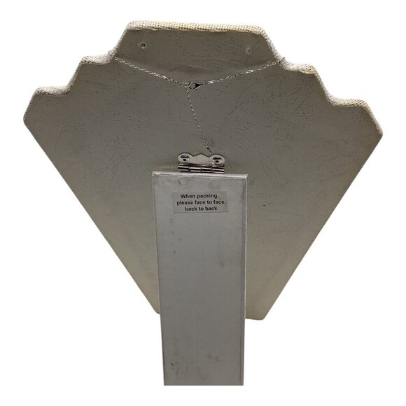 Silver Mountain S925 Sterling Silver 18in  Necklace With Elegant Pendant & Chain - Picture 7 of 8